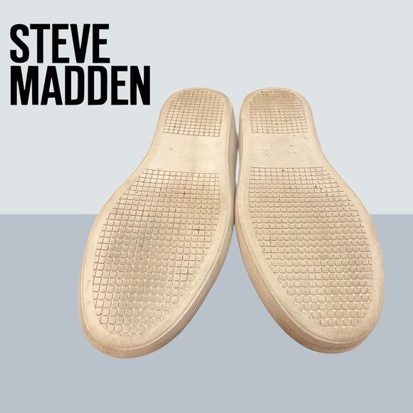 Steve Madden "Gills" Black Platform Sneakers 9.5 - Picture 5 of 5